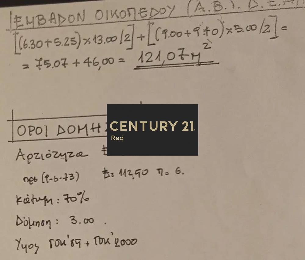 Οικόπεδο — Λεωφ. Πατησίων - Λεωφ. Αχαρνών