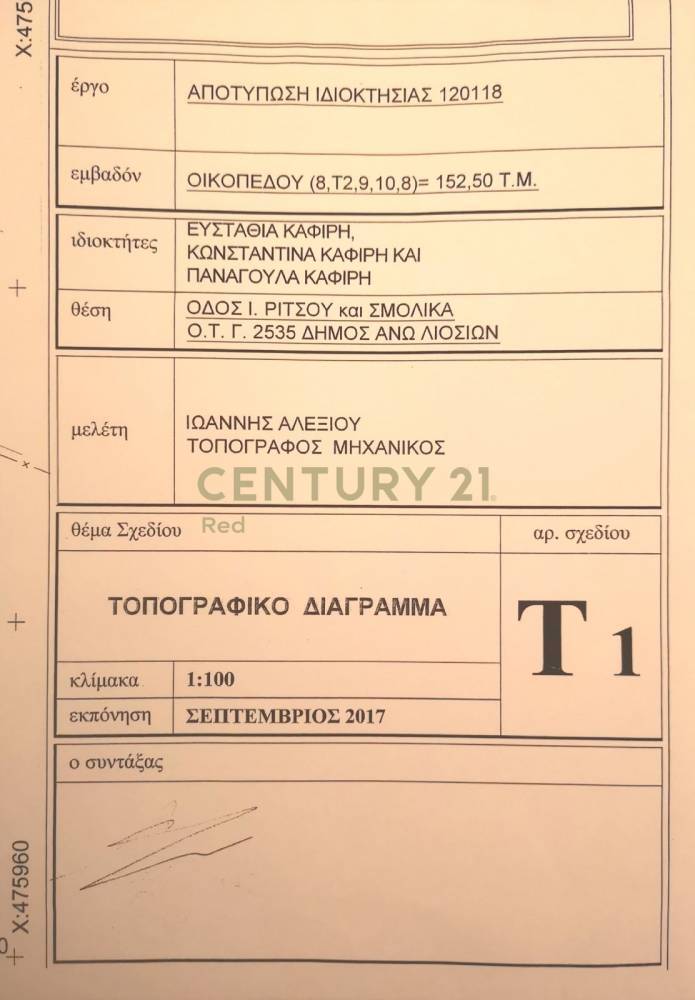 Οικόπεδο — Αχαρνές