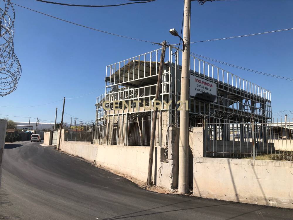 Βιομηχανικός χώρος στην περιοχή Μάνδρα — φωτογραφία 2