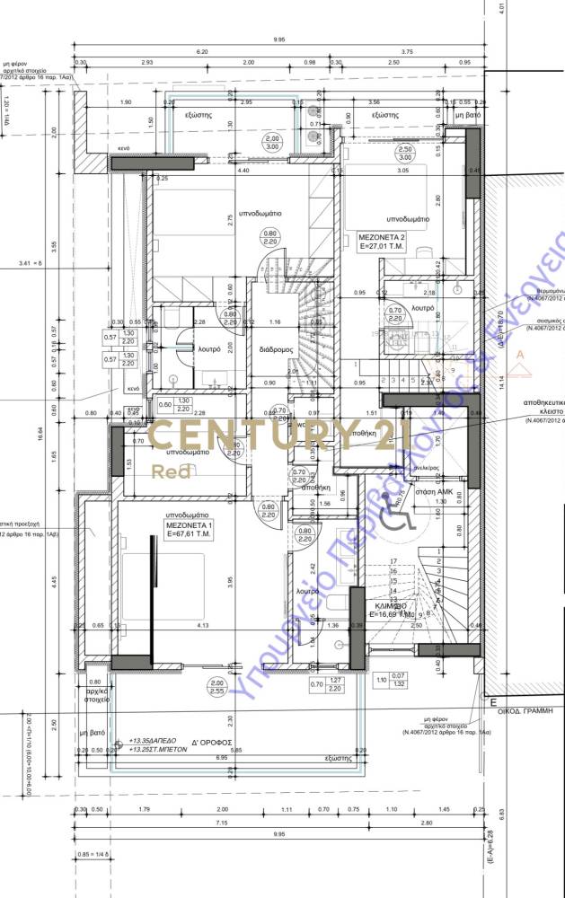 Μεζονέτα 130 τ.μ. προς πώληση στη Γλυφάδα — φωτογραφία 11